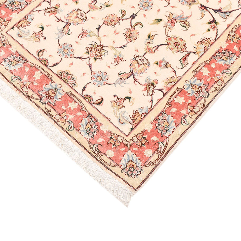 Løber Persisk tæppe - Tabriz - Premium - 205 x 81 cm - beige
