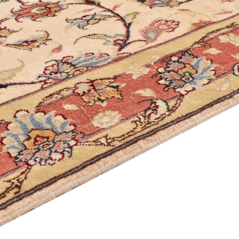 Løber Persisk tæppe - Tabriz - Premium - 205 x 81 cm - beige