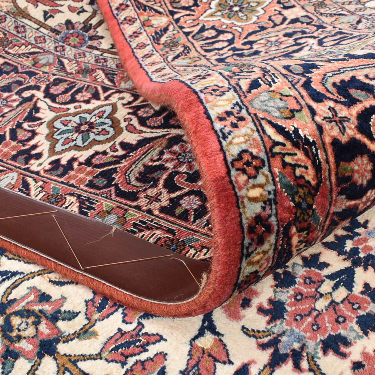 Persisk tæppe - Bijar - 289 x 206 cm - sand