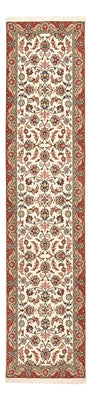 Løber Persisk tæppe - Tabriz - Royal - 301 x 68 cm - beige