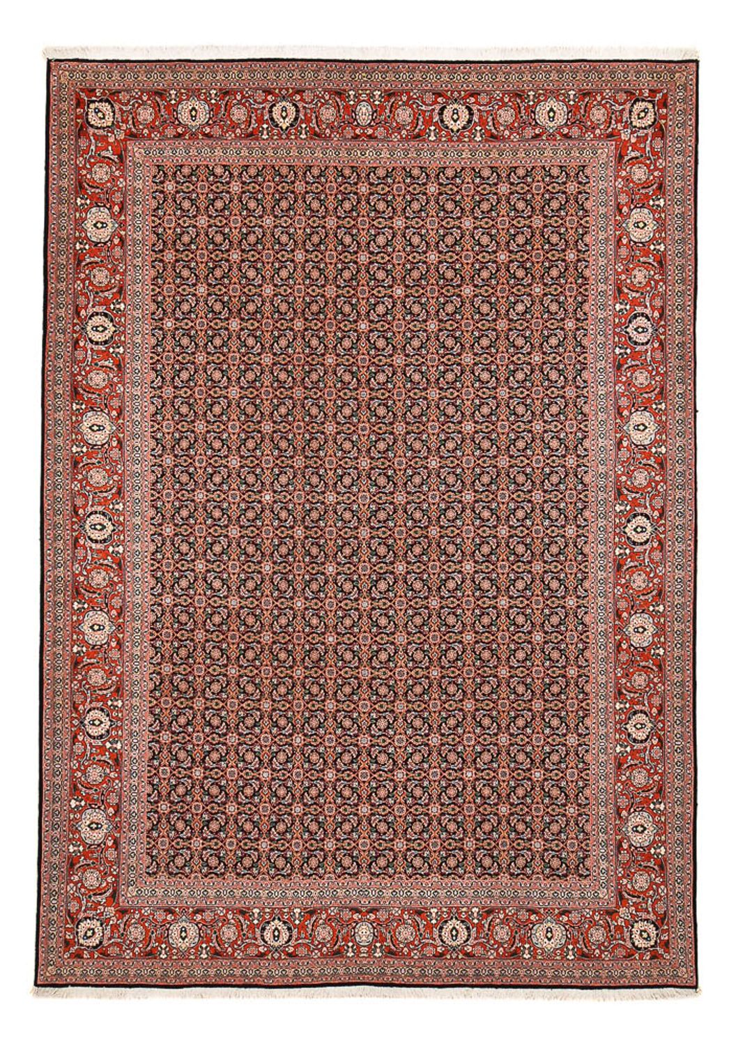Persisk tæppe - Tabriz - Royal - 348 x 247 cm - rust