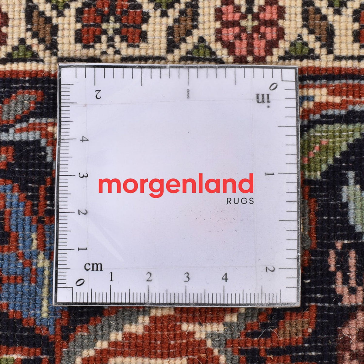 Persisk tæppe - Bijar - 227 x 141 cm - mørk beige