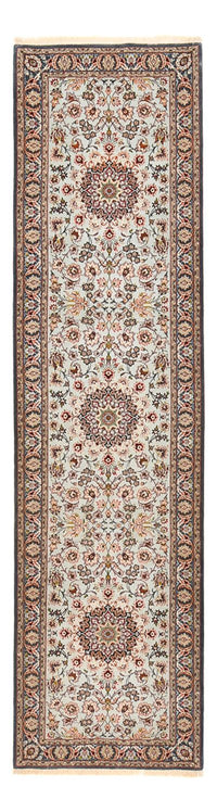 Løber Persisk tæppe - Isfahan - Premium - 313 x 83 cm - rust