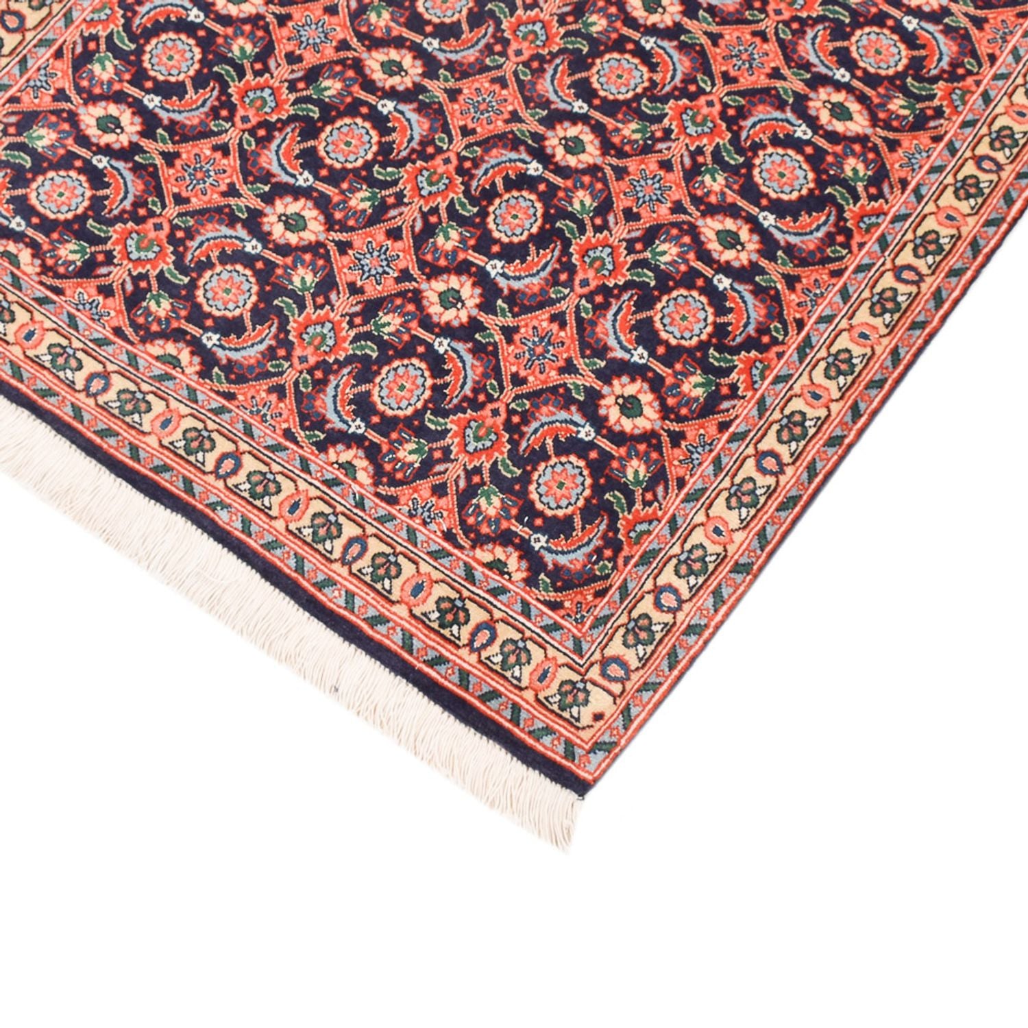 Løber Persisk tæppe - Tabriz - Royal - 190 x 64 cm - rust