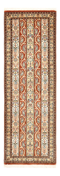 Løber Persisk tæppe - Ghom - Royal - 150 x 51 cm - mørk beige