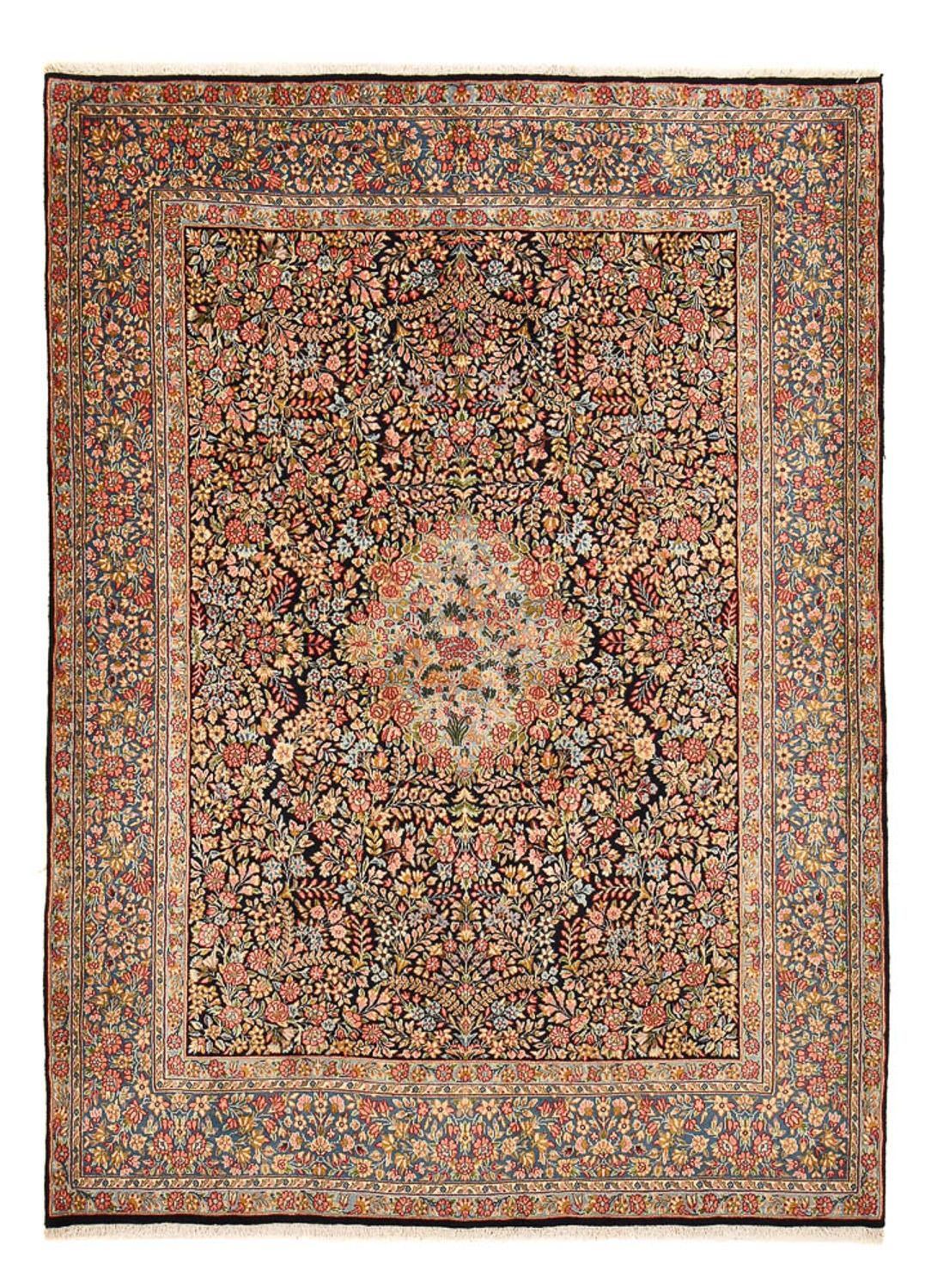 Persisk tæppe - Royal - 240 x 181 cm - mørk beige