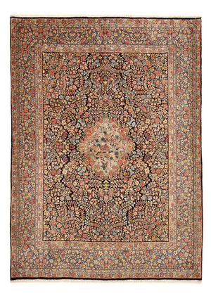 Persisk tæppe - Royal - 240 x 181 cm - mørk beige