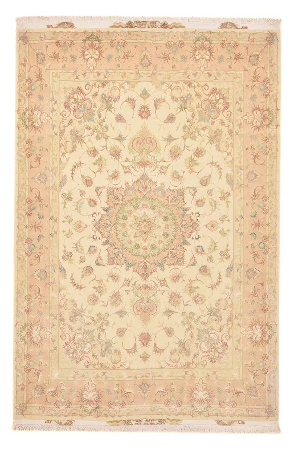 Persisk tæppe - Tabriz - Royal - 218 x 150 cm - beige
