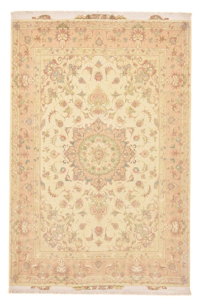Persisk tæppe - Tabriz - Royal - 218 x 150 cm - beige