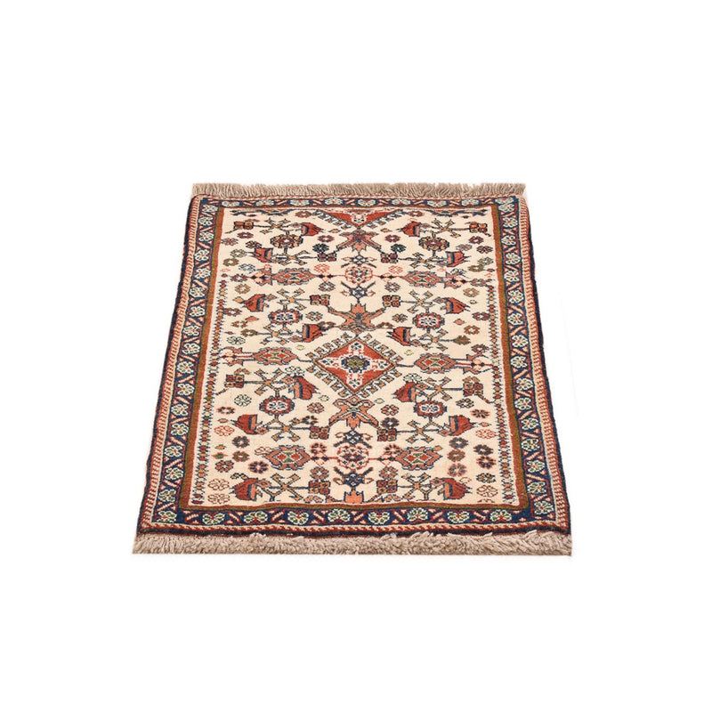 Gabbeh-tæppe - Kashkuli Persisk - 60 x 40 cm - beige