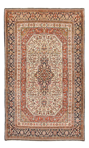 Persisk tæppe - Ghom - 220 x 136 cm - rust