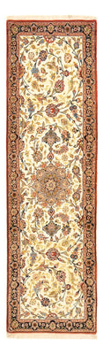 Løber Persisk tæppe - Ghom - Royal - 195 x 58 cm - lys beige