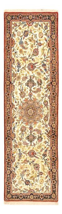 Løber Persisk tæppe - Ghom - Royal - 195 x 58 cm - lys beige