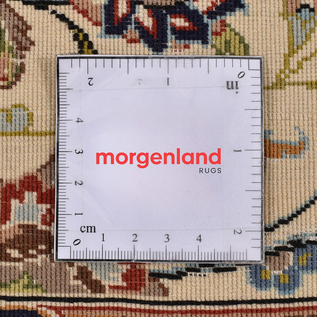 Løber Persisk tæppe - Ghom - Royal - 195 x 58 cm - lys beige