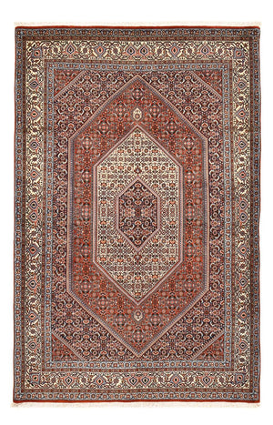 Persisk tæppe - Bijar - 212 x 138 cm - rust