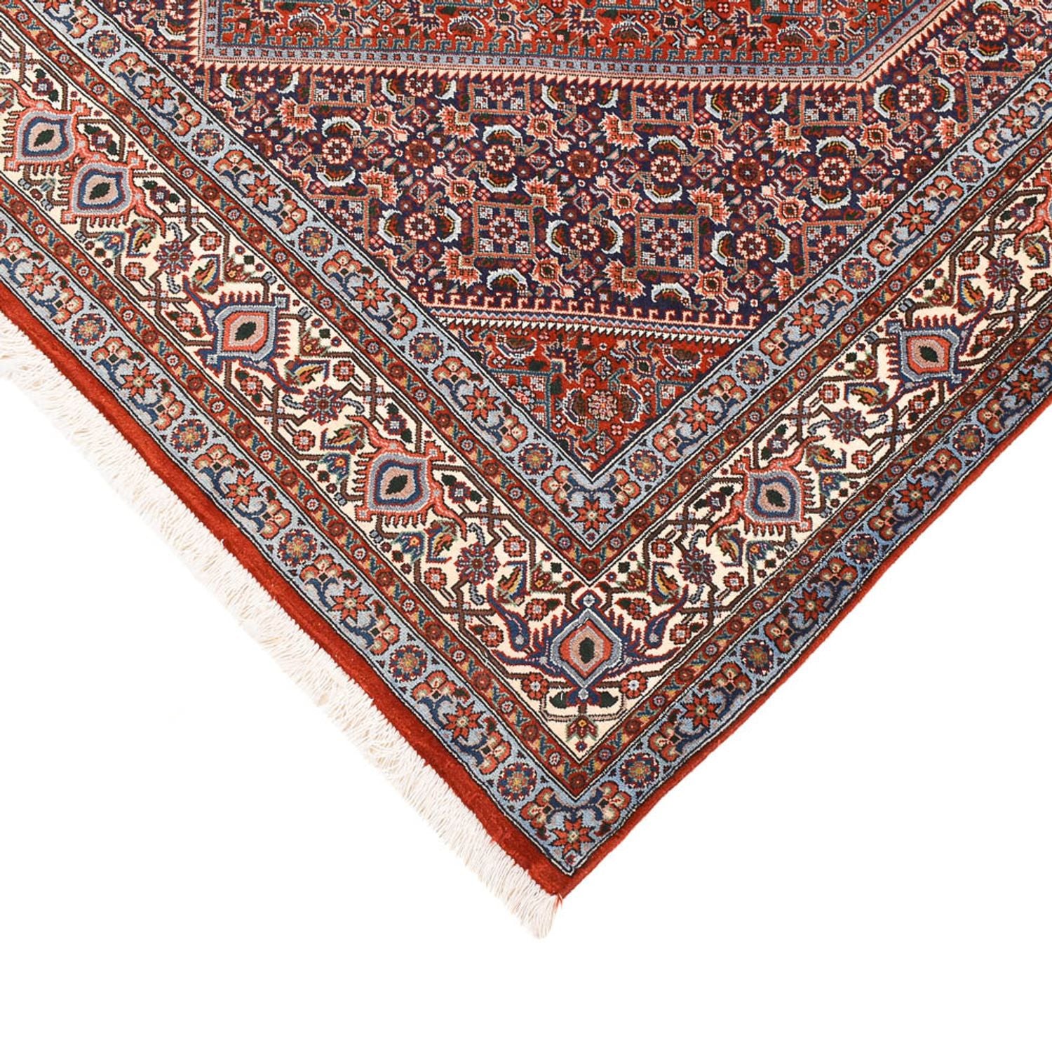 Persisk tæppe - Bijar - 212 x 138 cm - rust