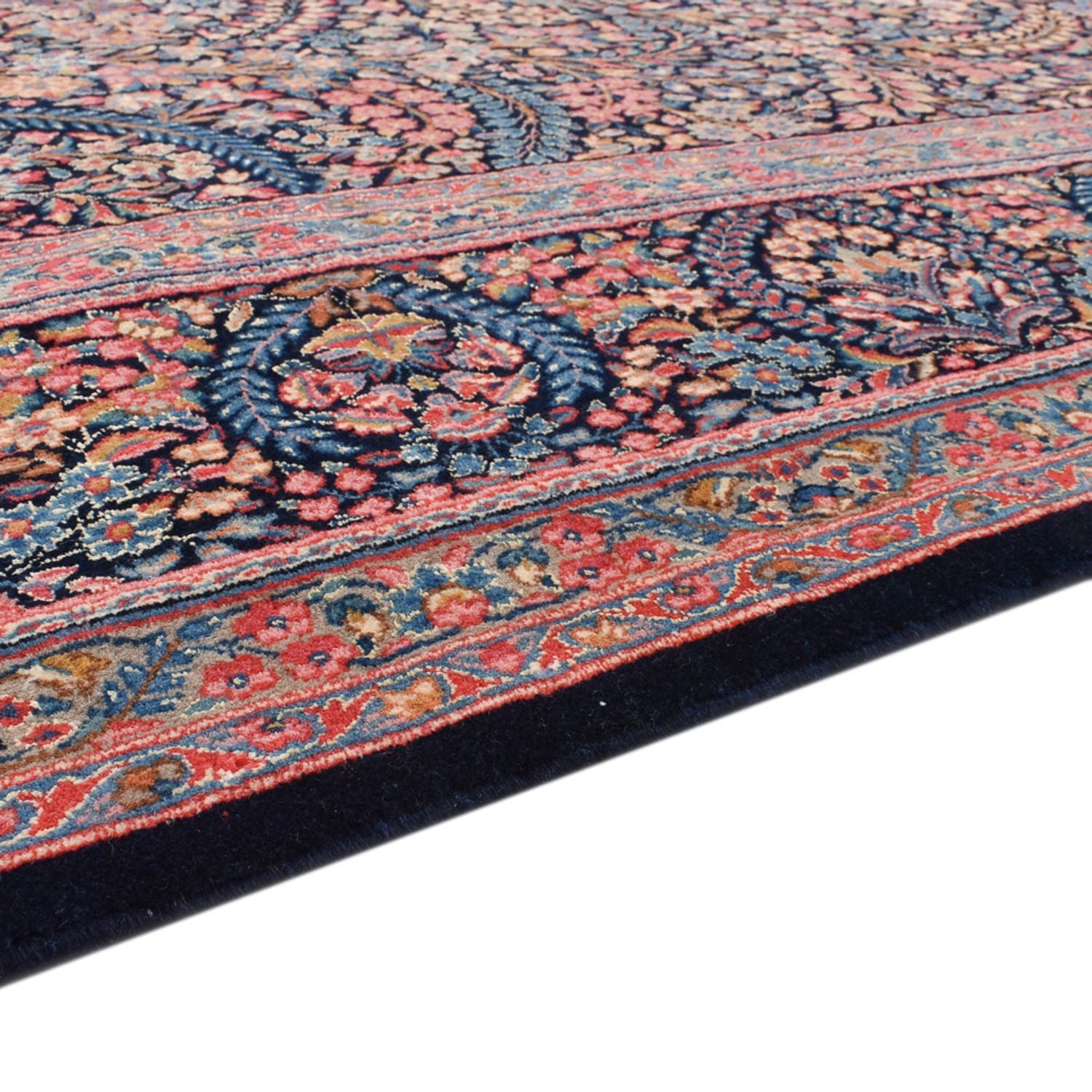 Persisk tæppe - Royal - 313 x 220 cm - mørkerød