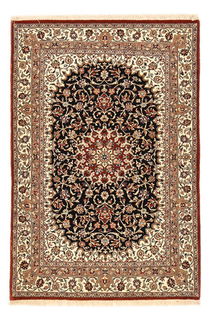 Persisk tæppe - Ghom - Royal - 154 x 103 cm - mørkeblå
