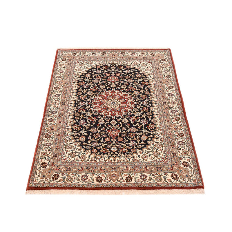 Persisk tæppe - Ghom - Royal - 154 x 103 cm - mørkeblå