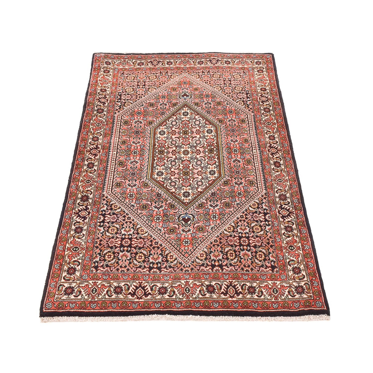 Persisk tæppe - Bijar - 156 x 88 cm - rust