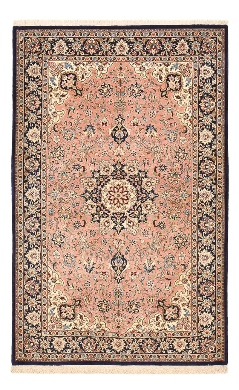 Persisk tæppe - Ghom - Royal - 216 x 135 cm - lysrød