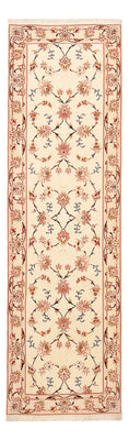 Løber Persisk tæppe - Tabriz - Royal - 262 x 77 cm - beige