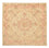 Persisk tæppe - Tabriz - Royal firkantet  - 248 x 242 cm - lys beige