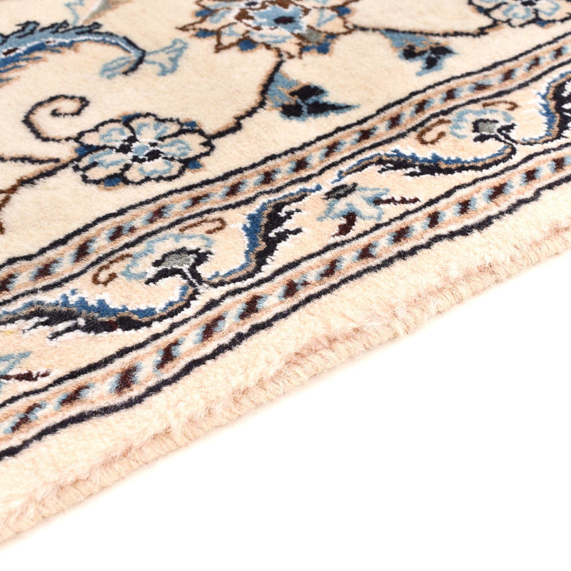 Løber Persisk tæppe - Nain - Royal - 202 x 60 cm - creme