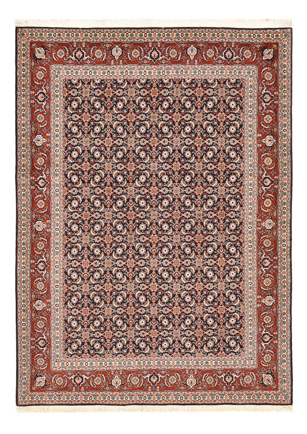 Persisk tæppe - Tabriz - Royal - 204 x 148 cm - rust