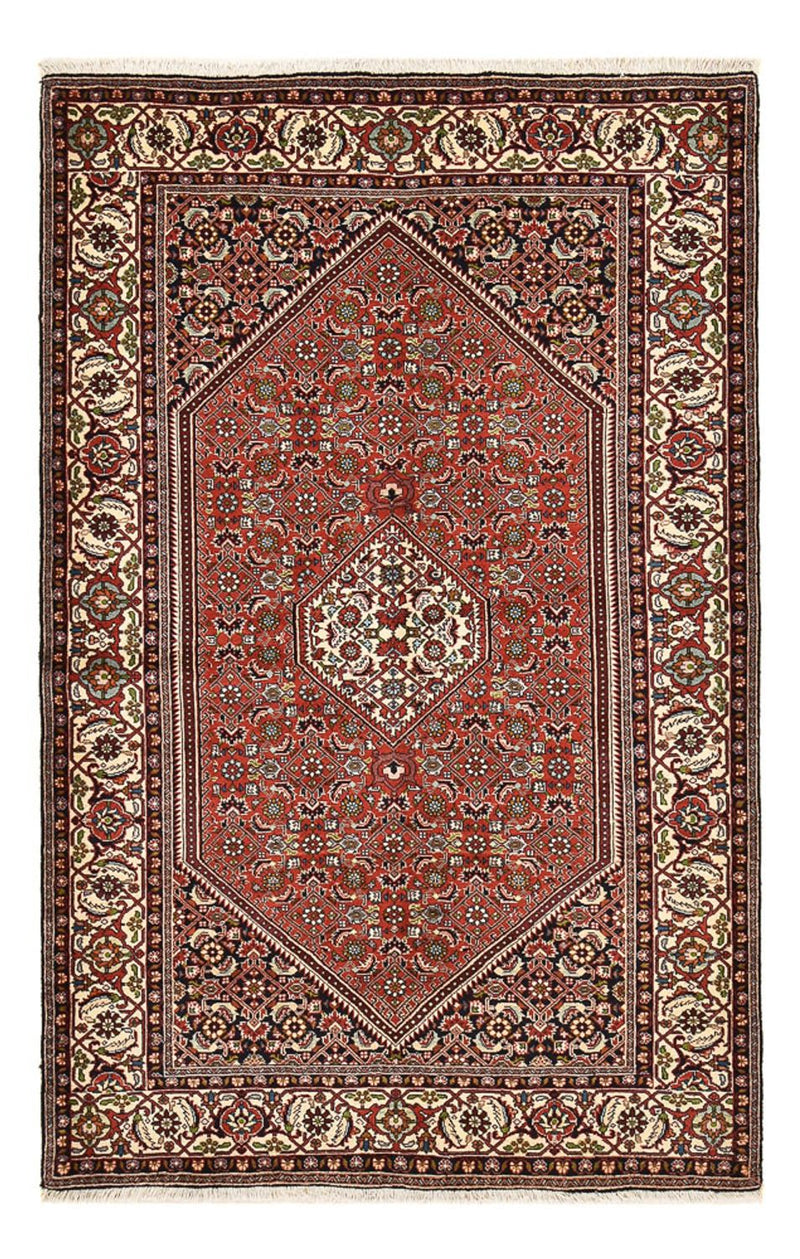 Persisk tæppe - Bijar - 219 x 137 cm - rust