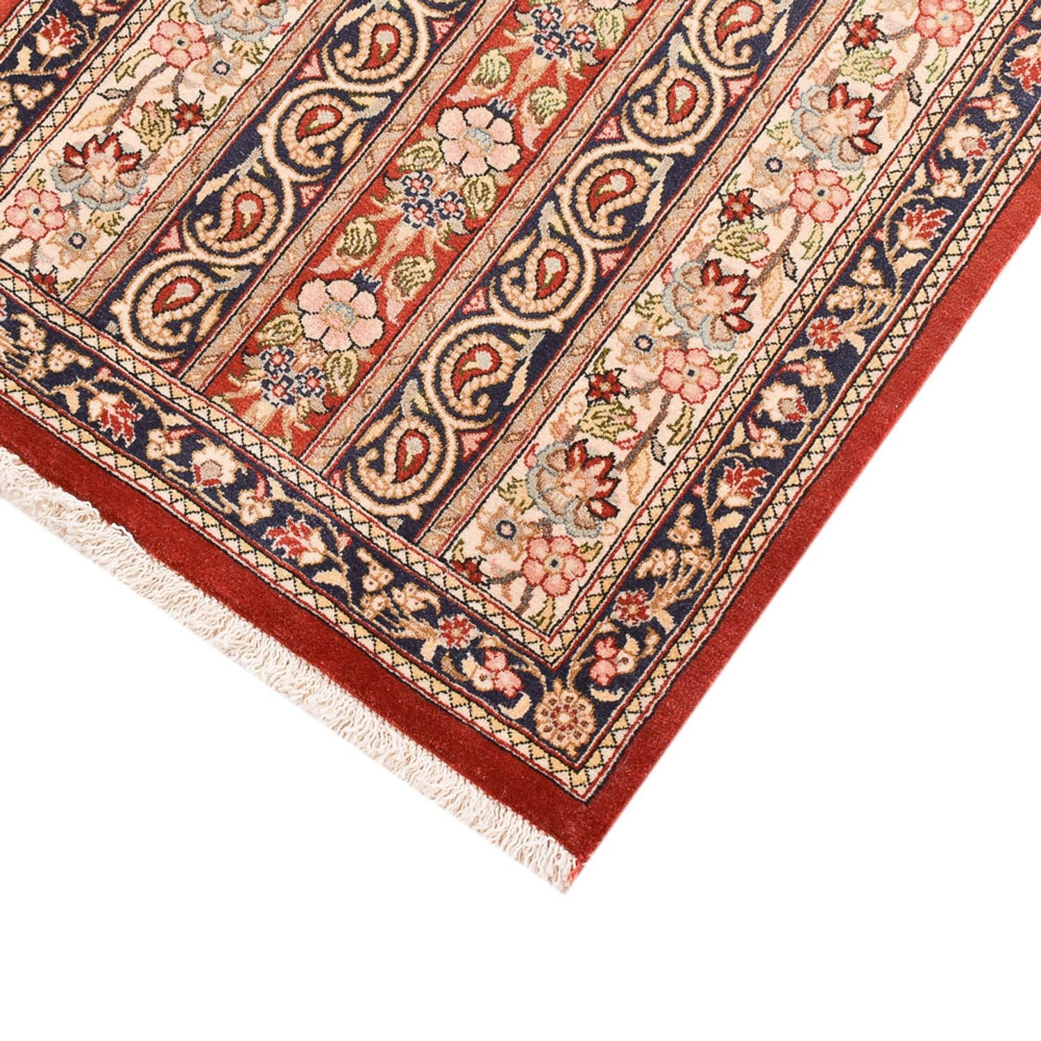 Løber Persisk tæppe - Ghom - Royal - 156 x 55 cm - mørk beige
