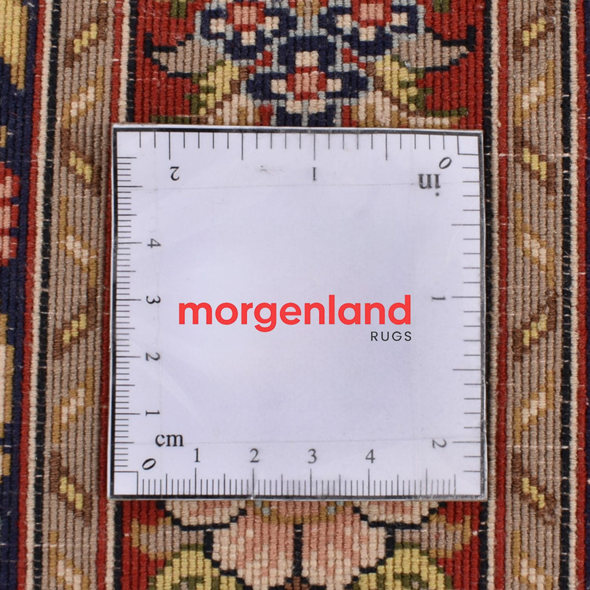 Løber Persisk tæppe - Ghom - Royal - 156 x 55 cm - mørk beige