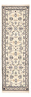 Løber Persisk tæppe - Nain - Royal - 195 x 60 cm - creme