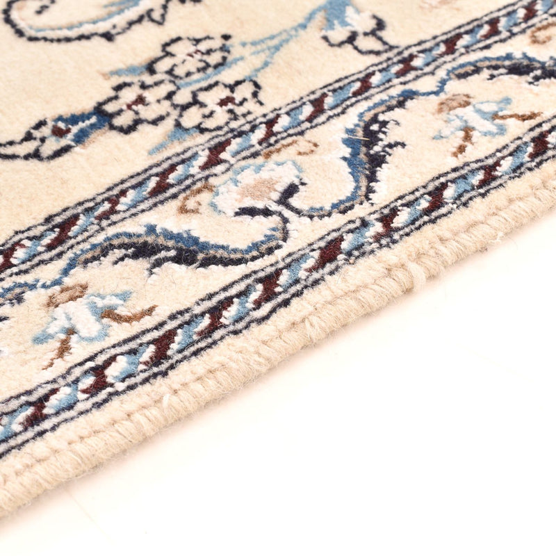 Løber Persisk tæppe - Nain - Royal - 195 x 60 cm - creme