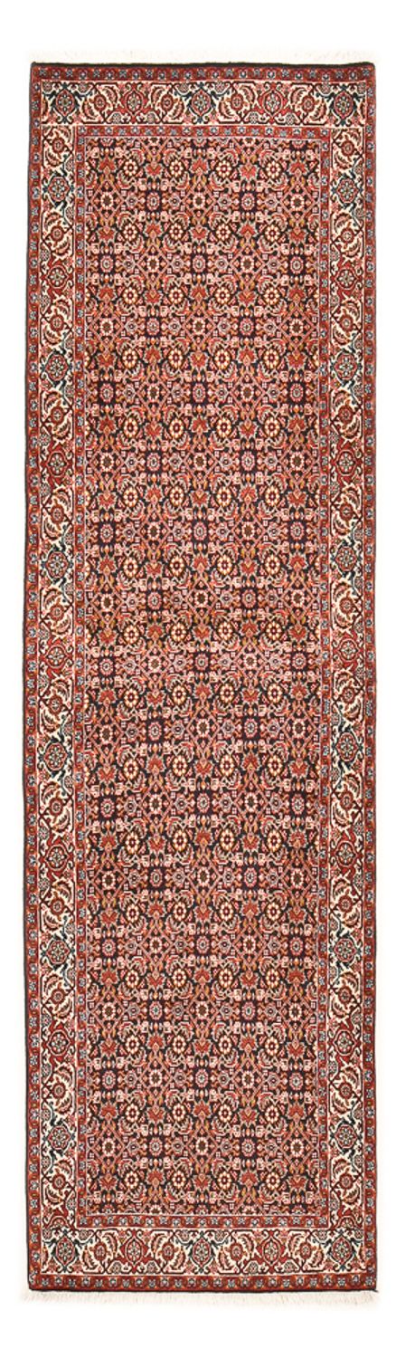 Løber Persisk tæppe - Bijar - 296 x 87 cm - rust