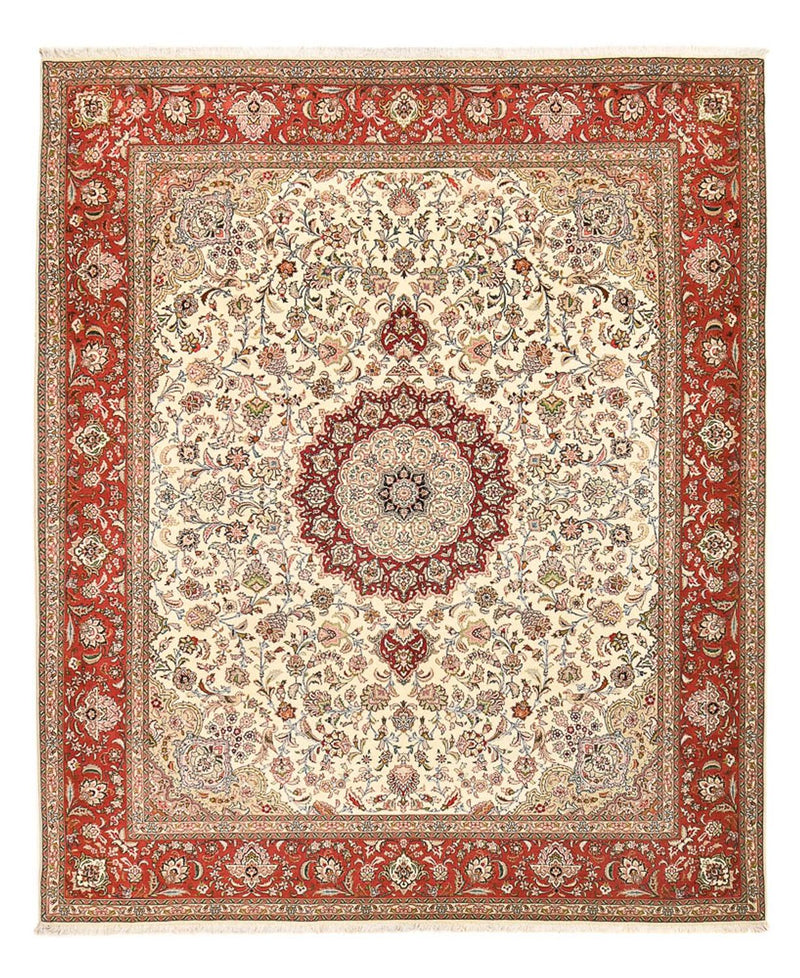 Persisk tæppe - Tabriz - Royal - 302 x 248 cm - sand