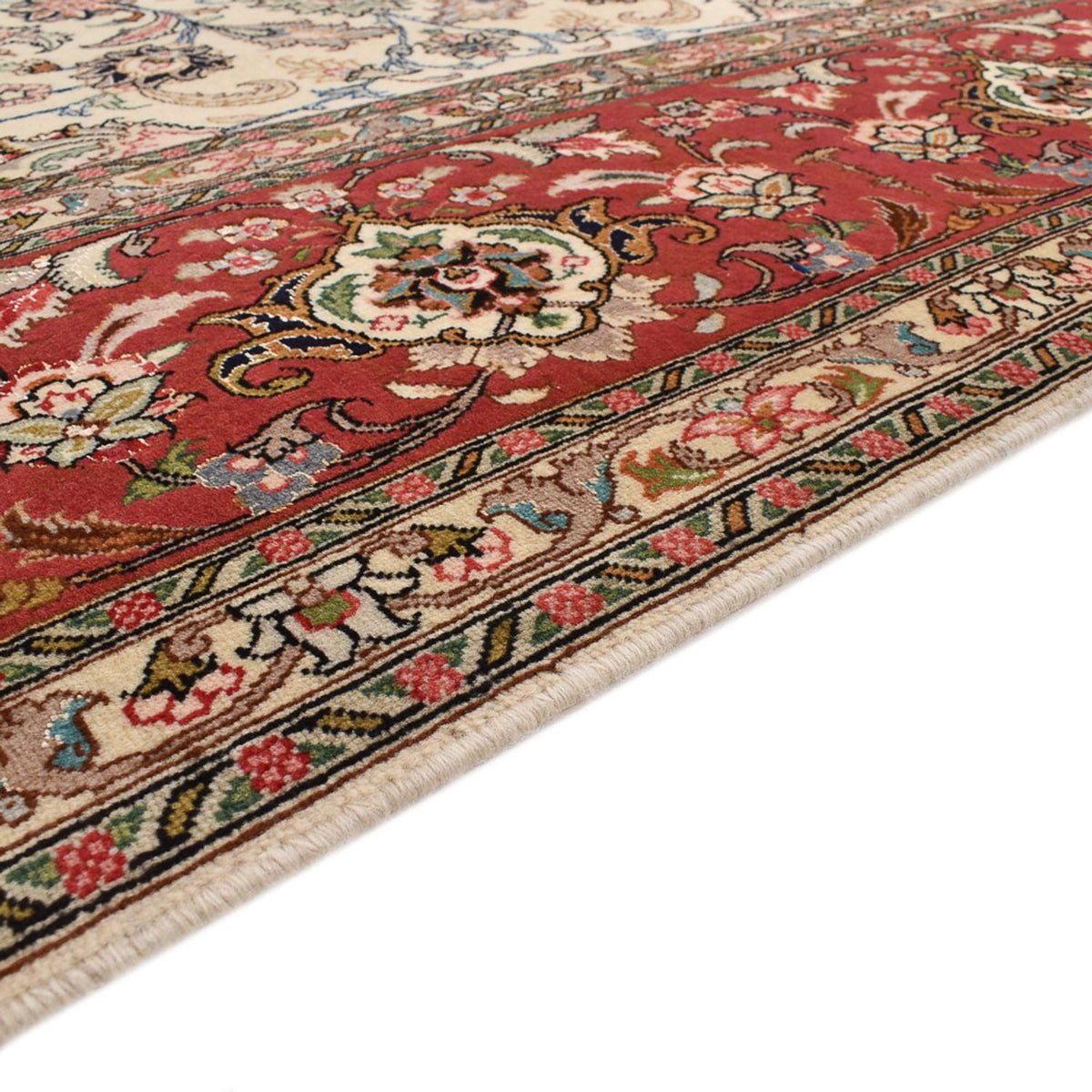 Tabriz - 50 Raj Tæppe 248x302cm - Persisk tæppe