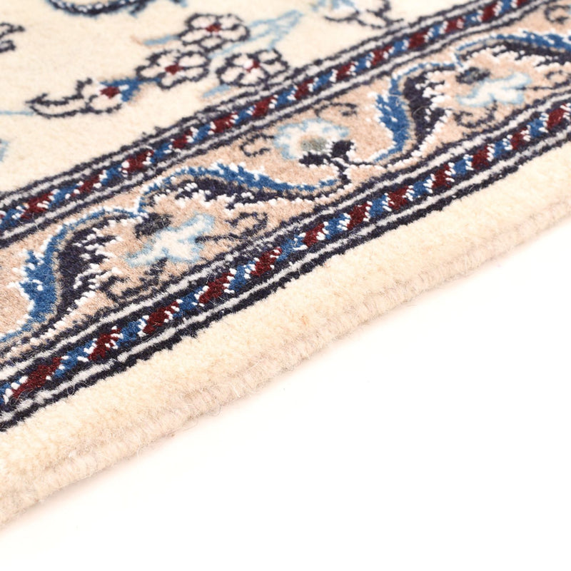 Løber Persisk tæppe - Nain - Royal - 202 x 58 cm - creme