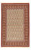 Persisk tæppe - Ghom - Royal - 157 x 101 cm - lys beige