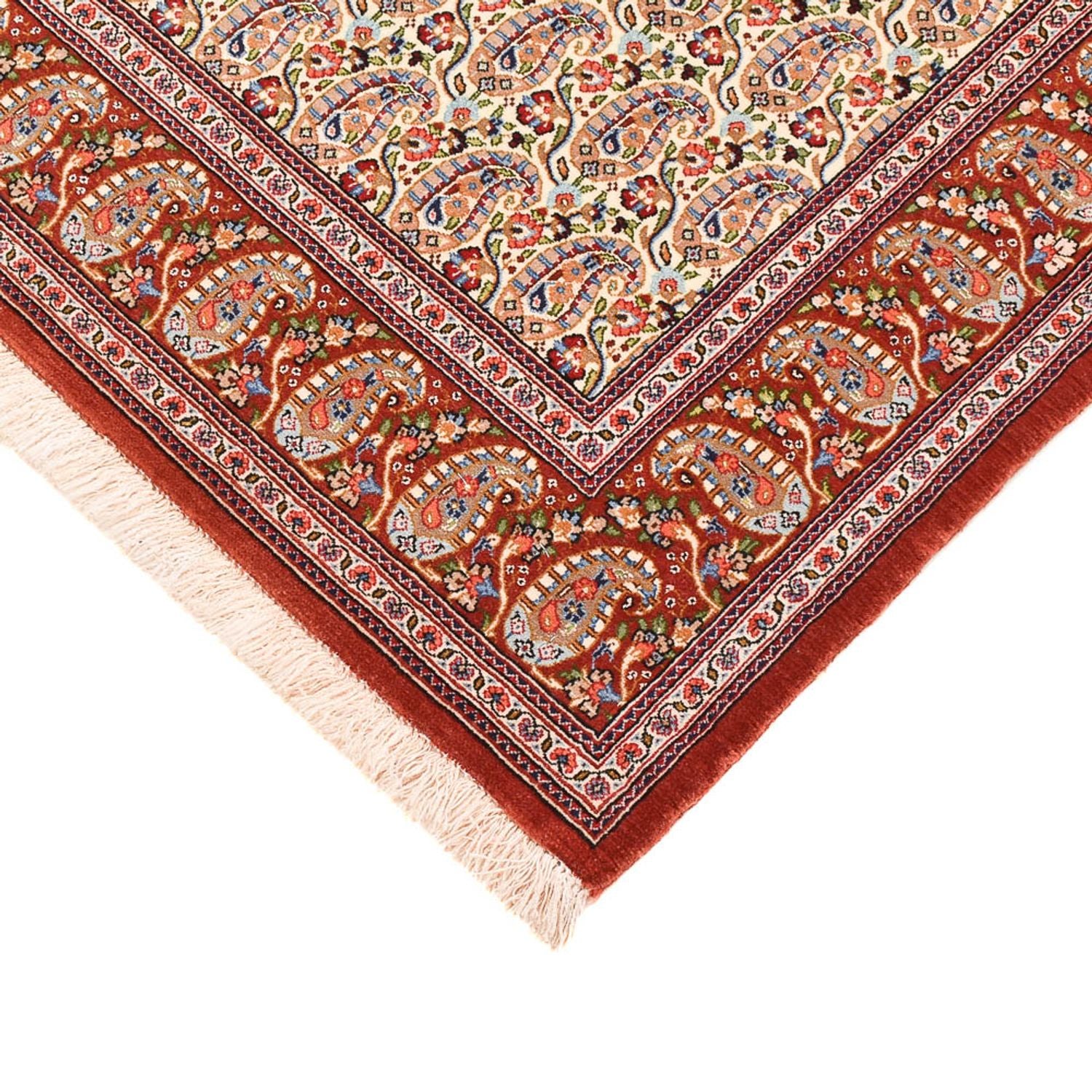 Persisk tæppe - Ghom - Royal - 157 x 101 cm - lys beige