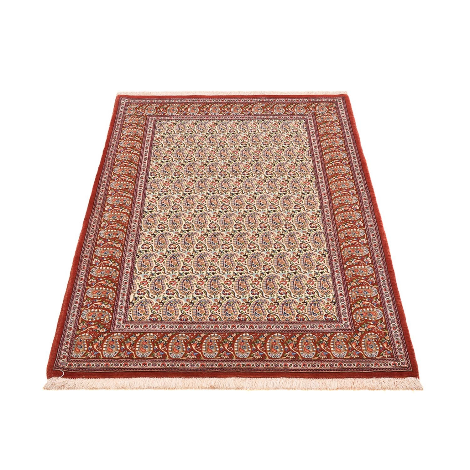 Persisk tæppe - Ghom - Royal - 157 x 101 cm - lys beige