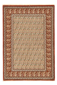 Persisk tæppe - Ghom - Royal - 150 x 105 cm - lys beige