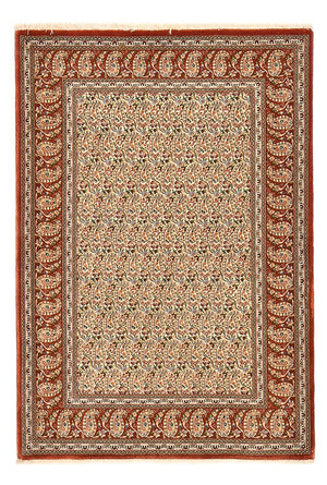 Persisk tæppe - Ghom - Royal - 150 x 105 cm - lys beige
