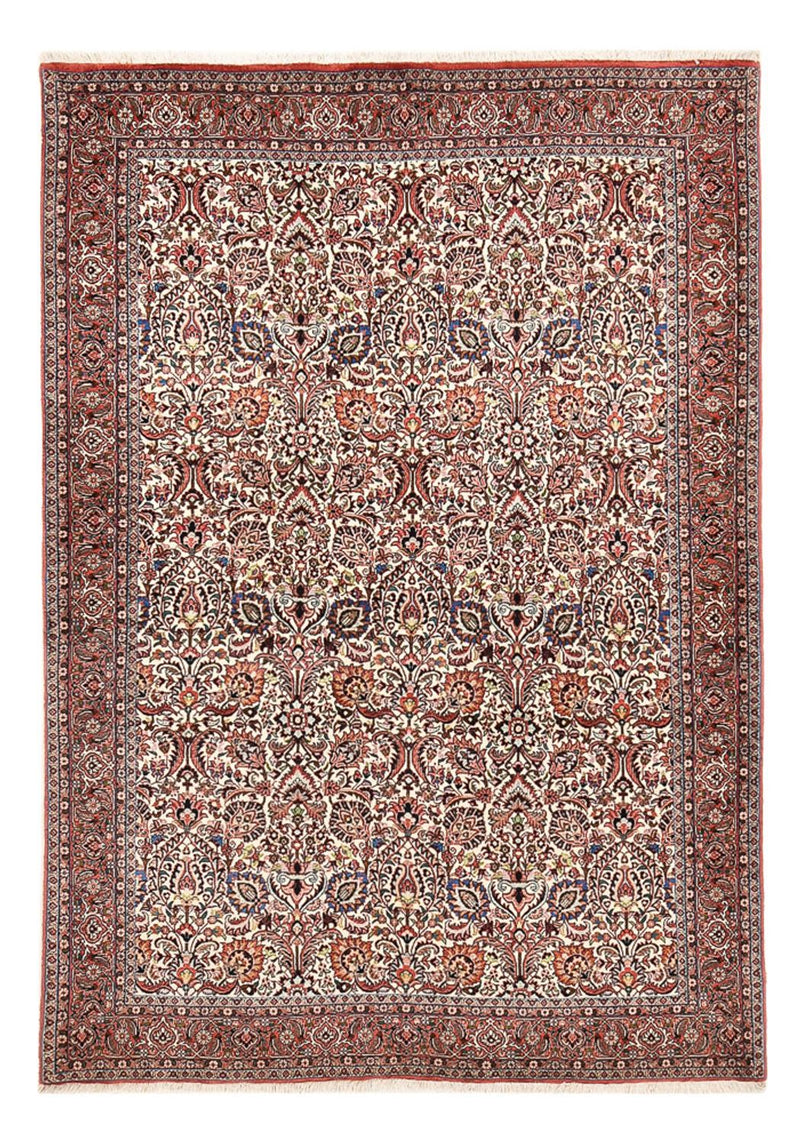 Persisk tæppe - Bijar - 246 x 178 cm - rust