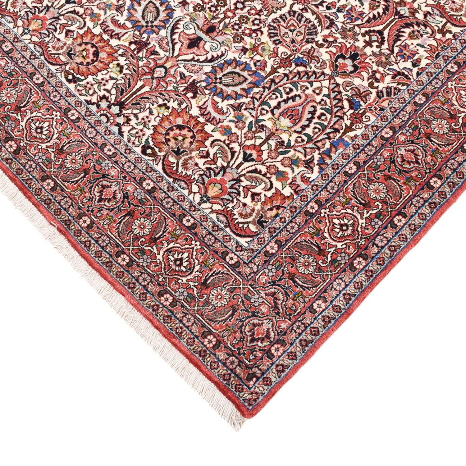 Persisk tæppe - Bijar - 246 x 178 cm - rust