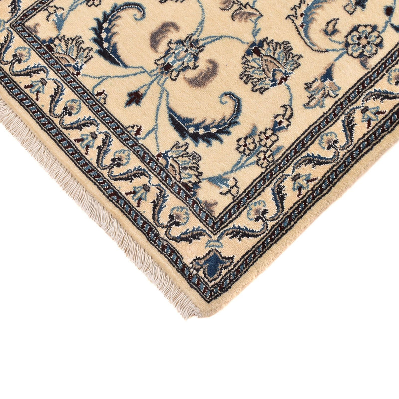 Løber Persisk tæppe - Nain - Royal - 199 x 60 cm - beige