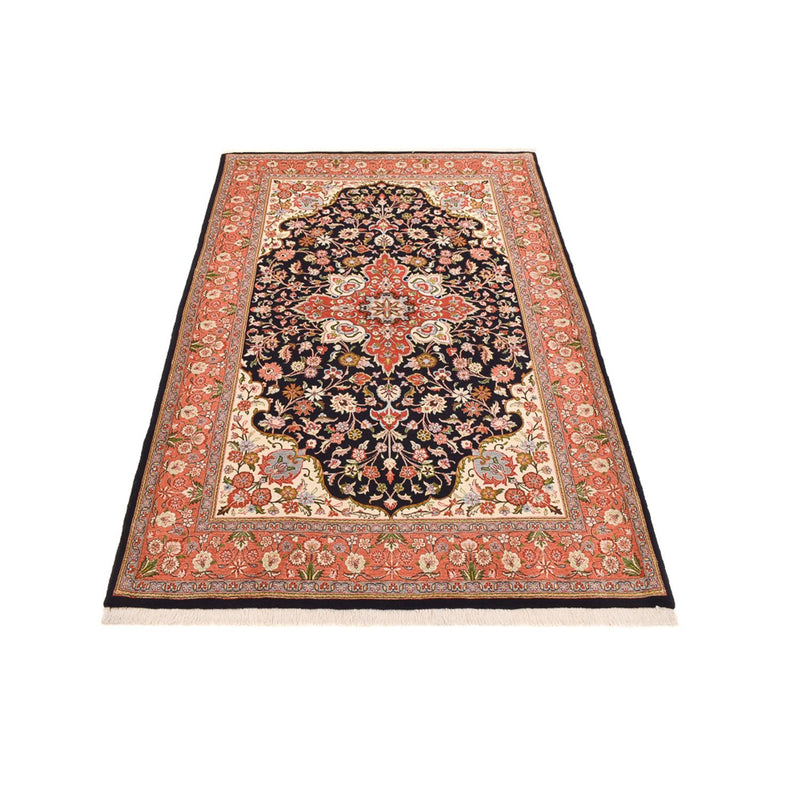 Persisk tæppe - Ghom - Royal - 227 x 140 cm - mørkeblå