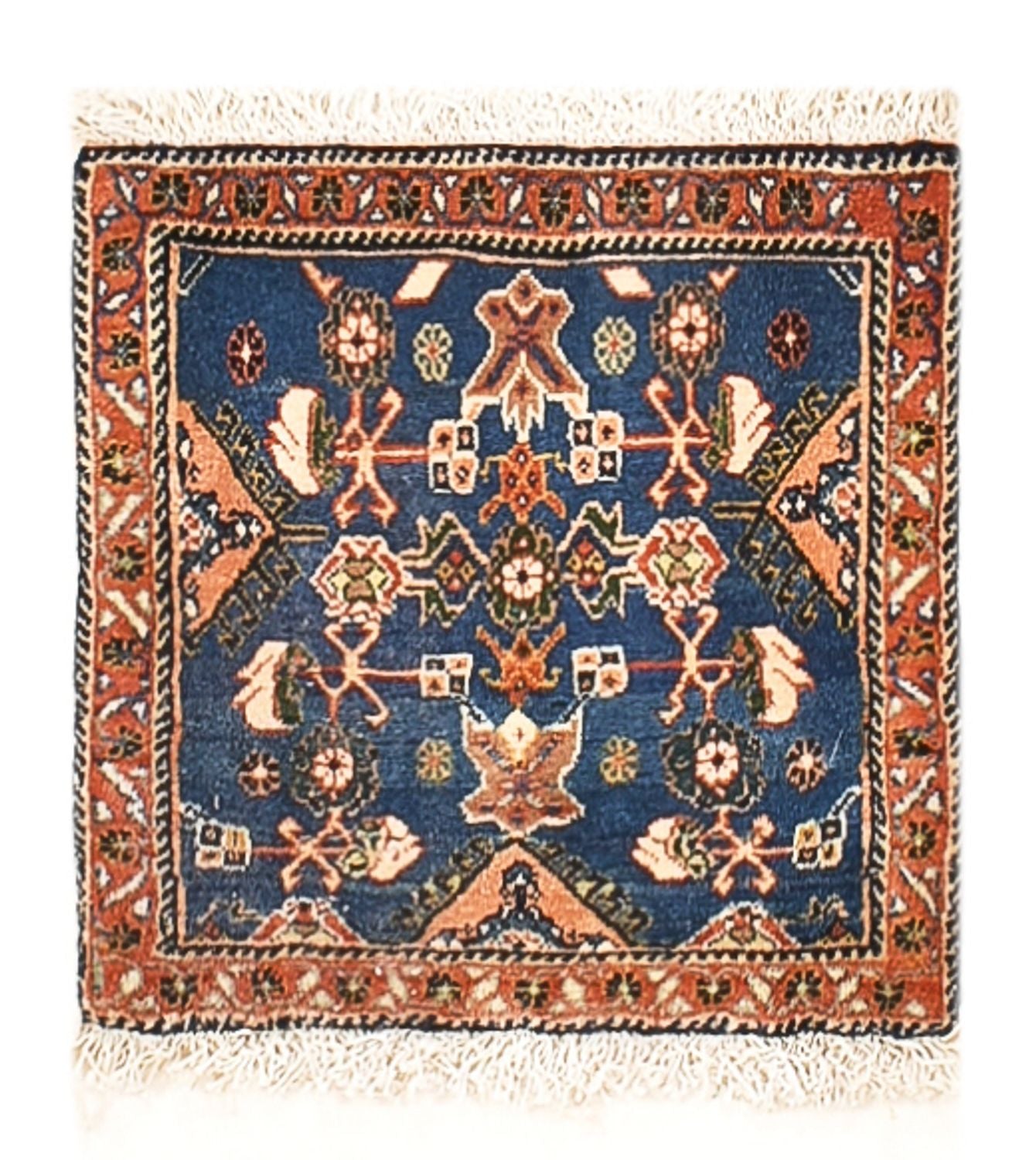 Gabbeh-tæppe - Kashkuli Persisk - 57 x 40 cm - flerfarvet