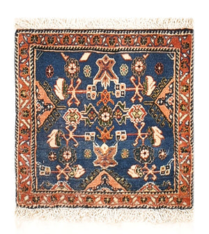 Gabbeh-tæppe - Kashkuli Persisk - 57 x 40 cm - flerfarvet