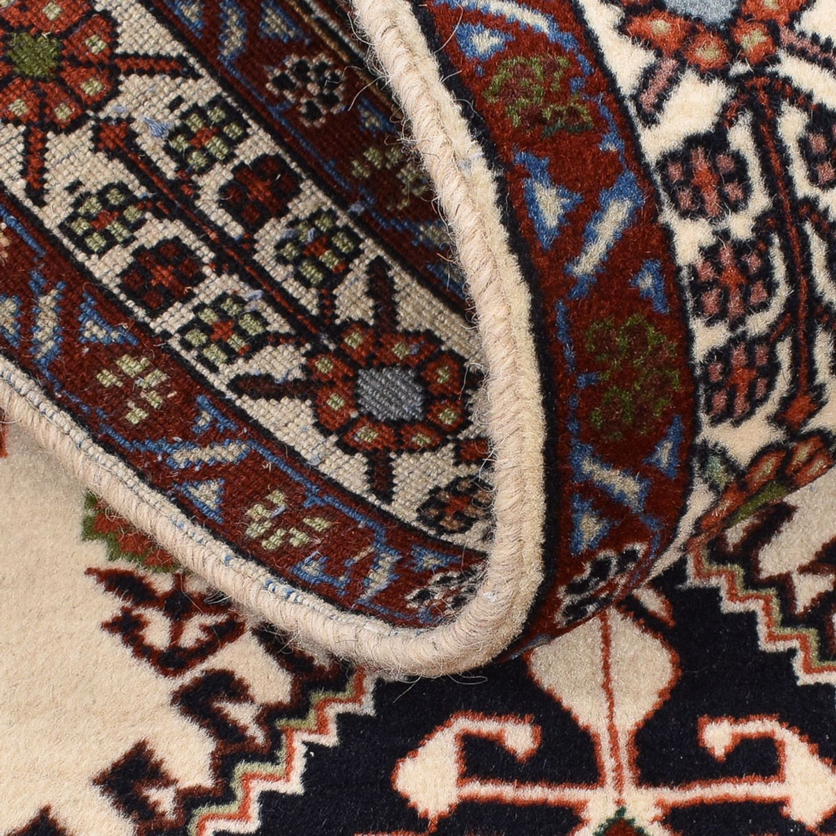 Løber Gabbeh-tæppe - Kashkuli Persisk - 200 x 63 cm - flerfarvet